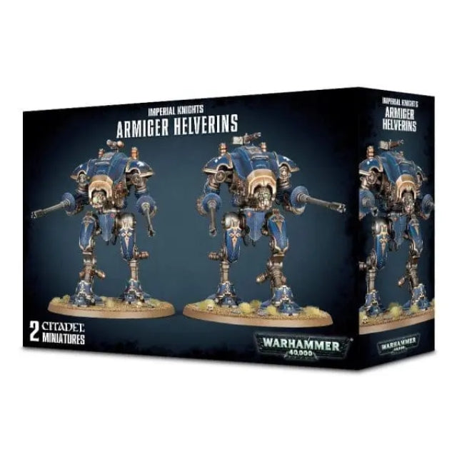 Games Workshop Warhammer 40K Imperial Knights Armigers Double Miniature - 54-20