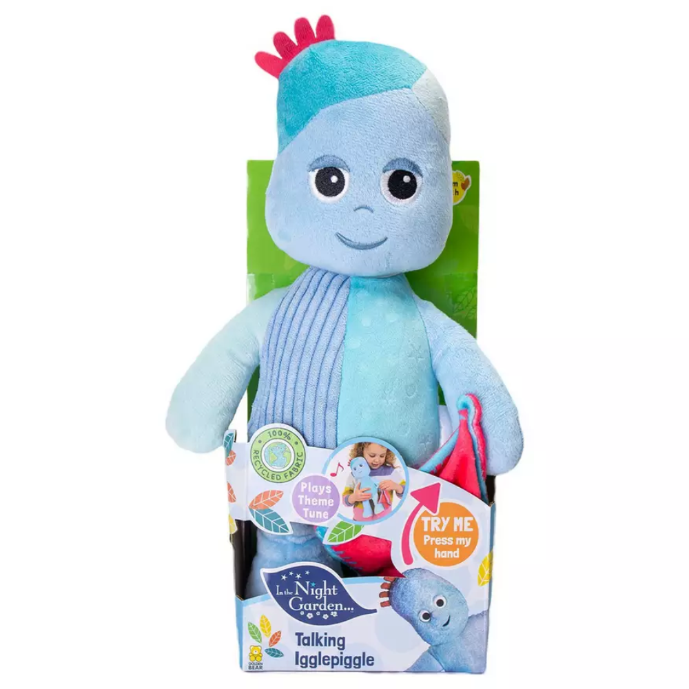 In The Night Garden Igglepiggle Talking Soft Toy