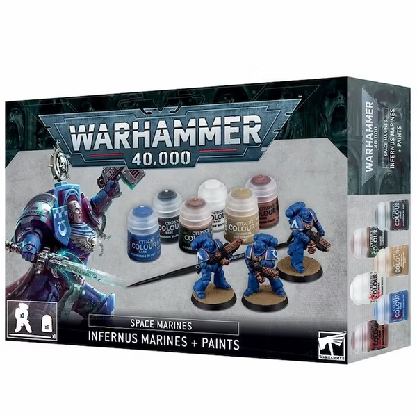 Infernus Marines + Paint Set