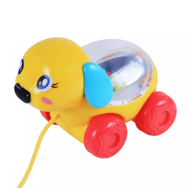 Infunbebe Pull Along Animal - Dog