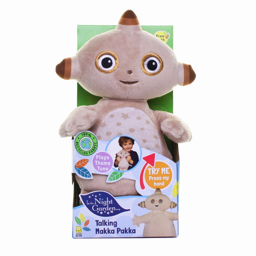 In the Night Garden Makka Pakka Talking Soft Toy