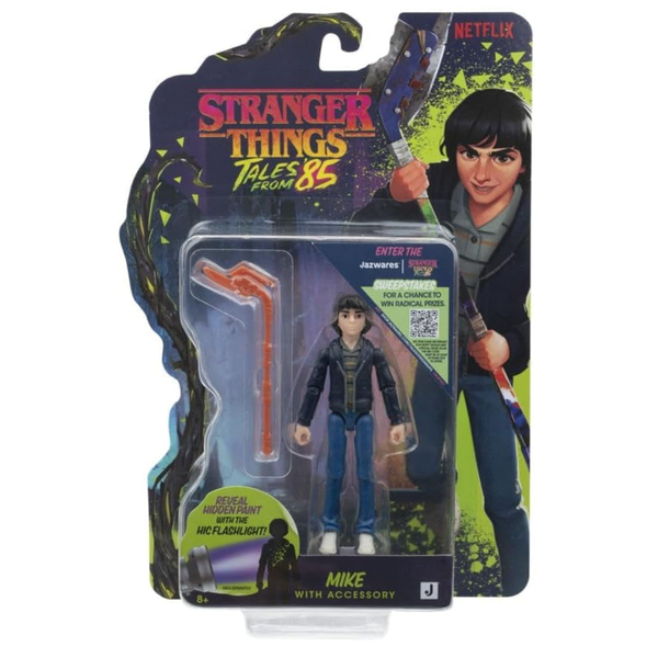 Jazwares Stranger Things Tales from 85 Mike - 4 Inch Articulated Action Figure