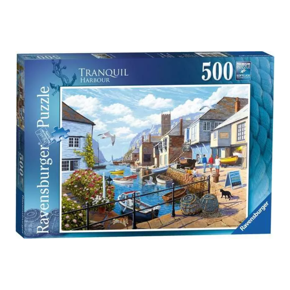 Ravensburger Jigsaw Puzzle Tranquil Harbour - 500 Pieces Puzzle