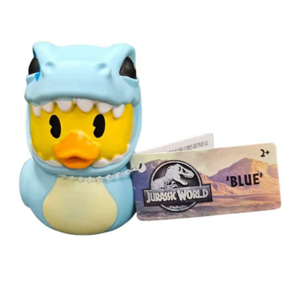 Jurassic World Duckalooz Rubber Ducks - Blue Raptor