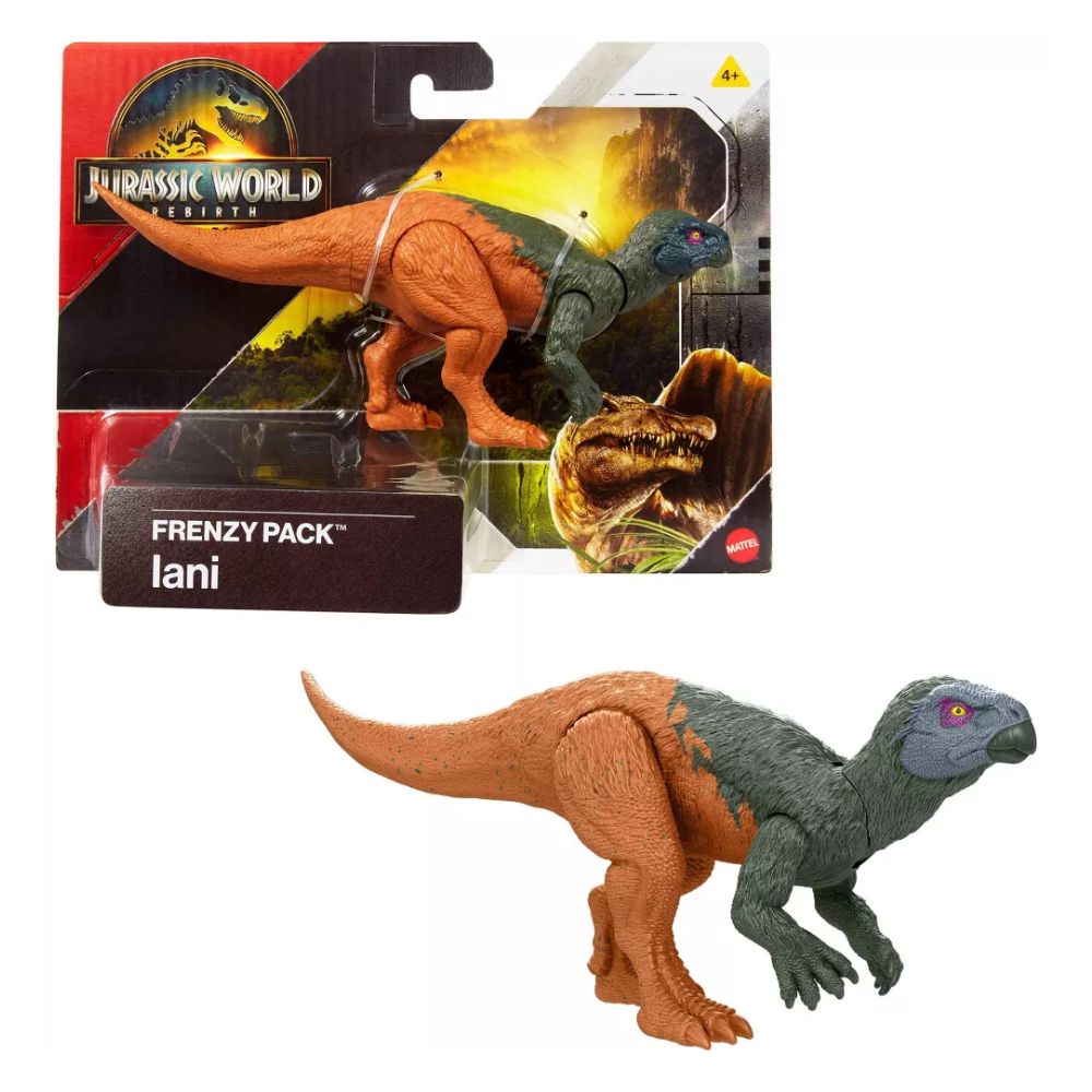 Jurassic World Rebirth Frenzy Pack Iani Dinosaur Figure