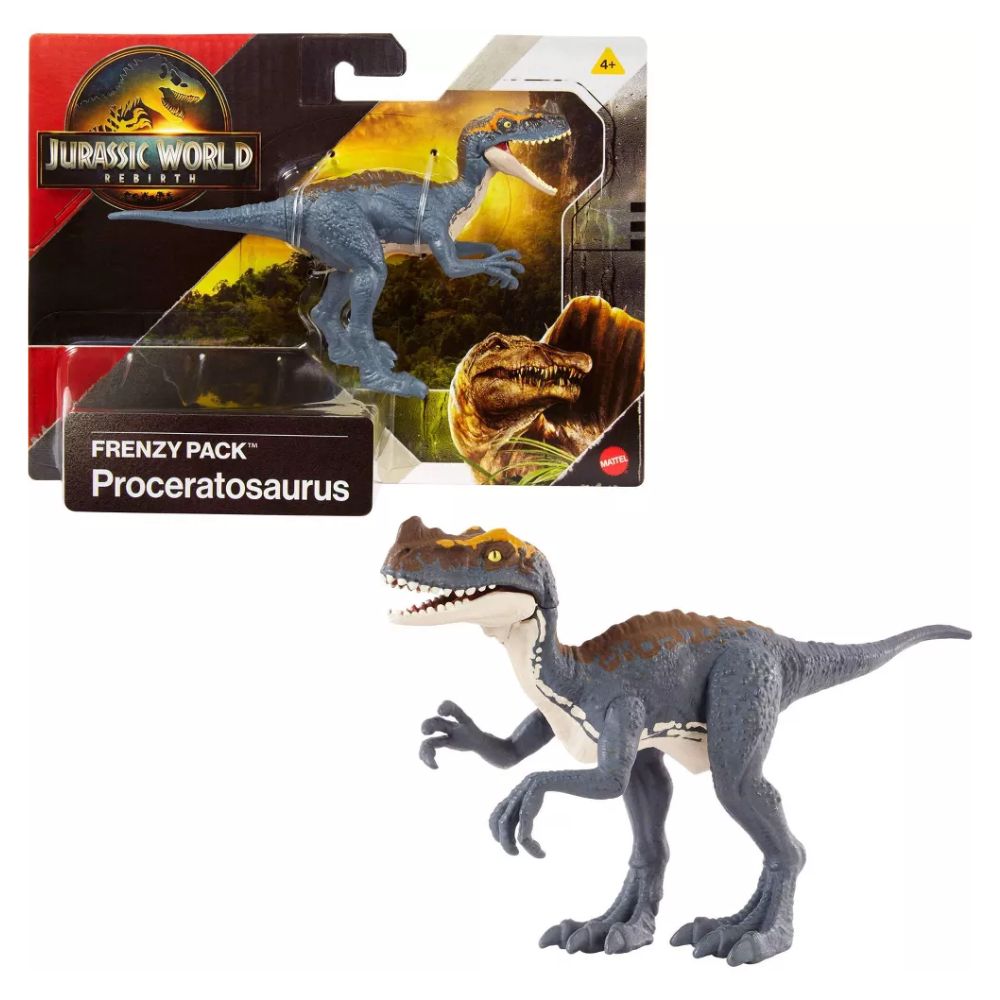 Jurassic World Rebirth Frenzy Pack Proceratosaurus Dinosaur Figure