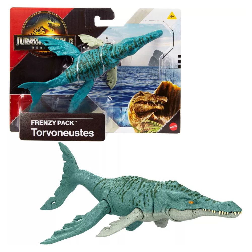 Jurassic World Rebirth Frenzy Pack Torvoneustes Dinosaur Figure