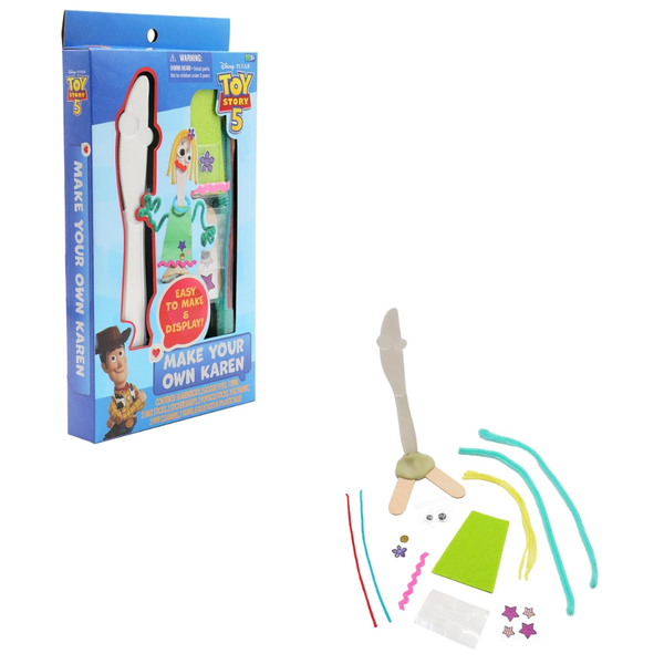 Just Play Disney Pixar's Toy Story 5 Make Your Own Karen Craft Kit for Kids