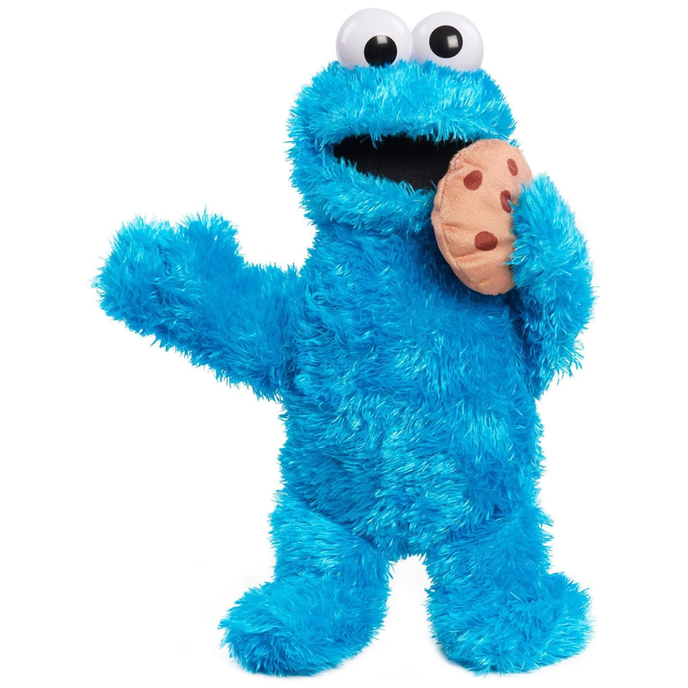 Just Play Sesame Street 13.5-inch Nom Nom Cookie Monster Plush