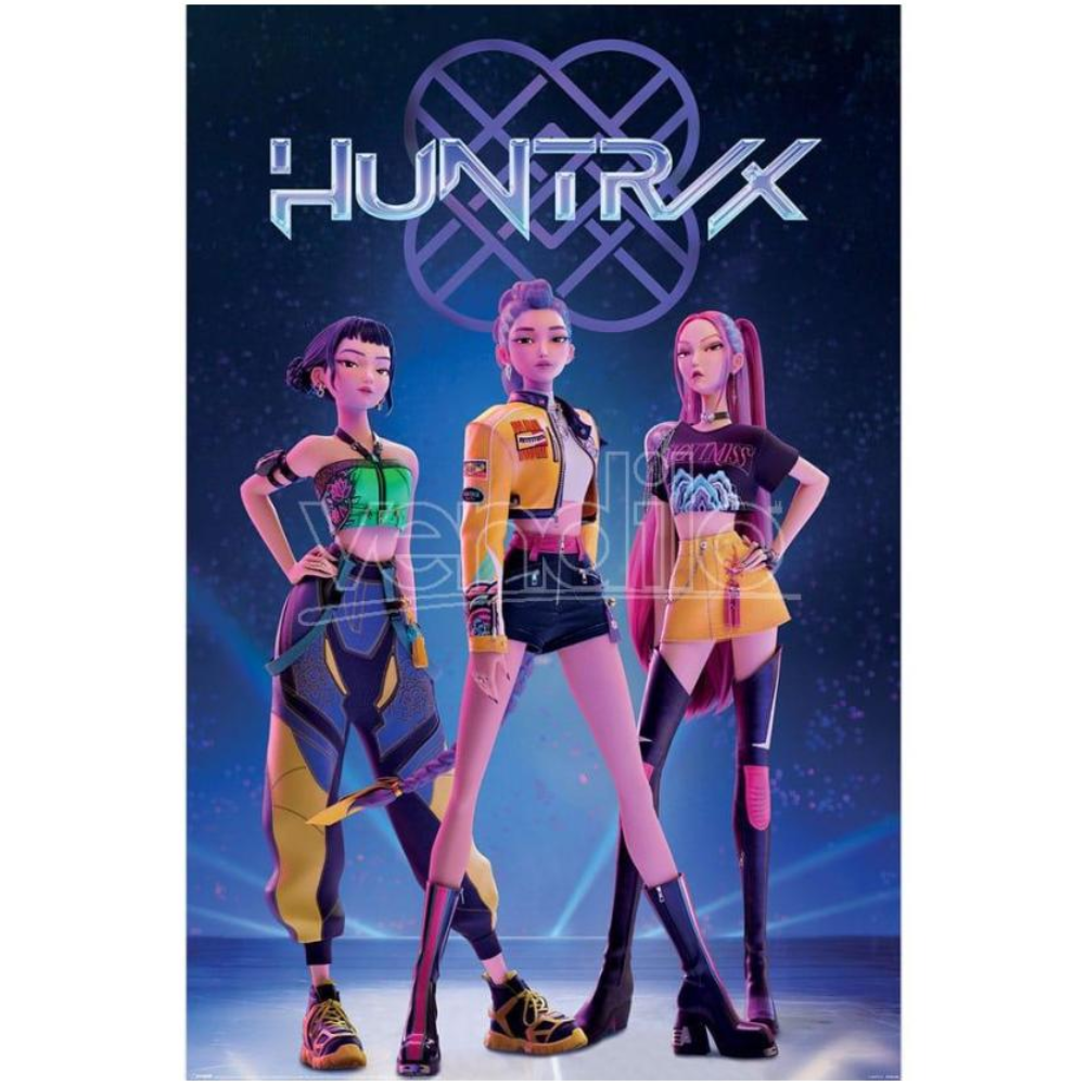 K-Pop Demon Hunters Huntrix Maxi Poster