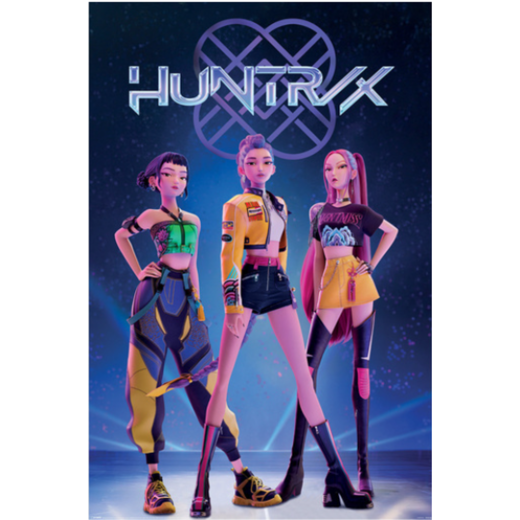 K-Pop Demon Hunters Huntrix Maxi Poster