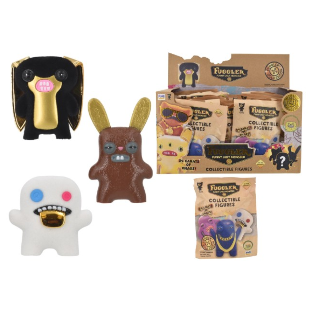 KTL Fuggler Series 3 Gold Edition Collectible Figures