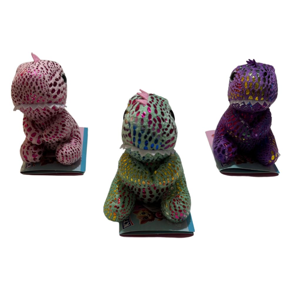 KTL Magnetic Shoulder Pals Dinosaur Plush Assorted