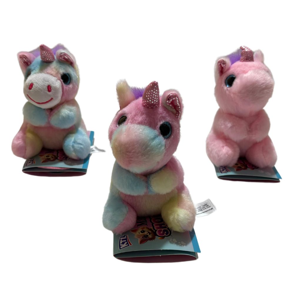 KTL Magnetic Shoulder Pals Unicorn Plush Assorted