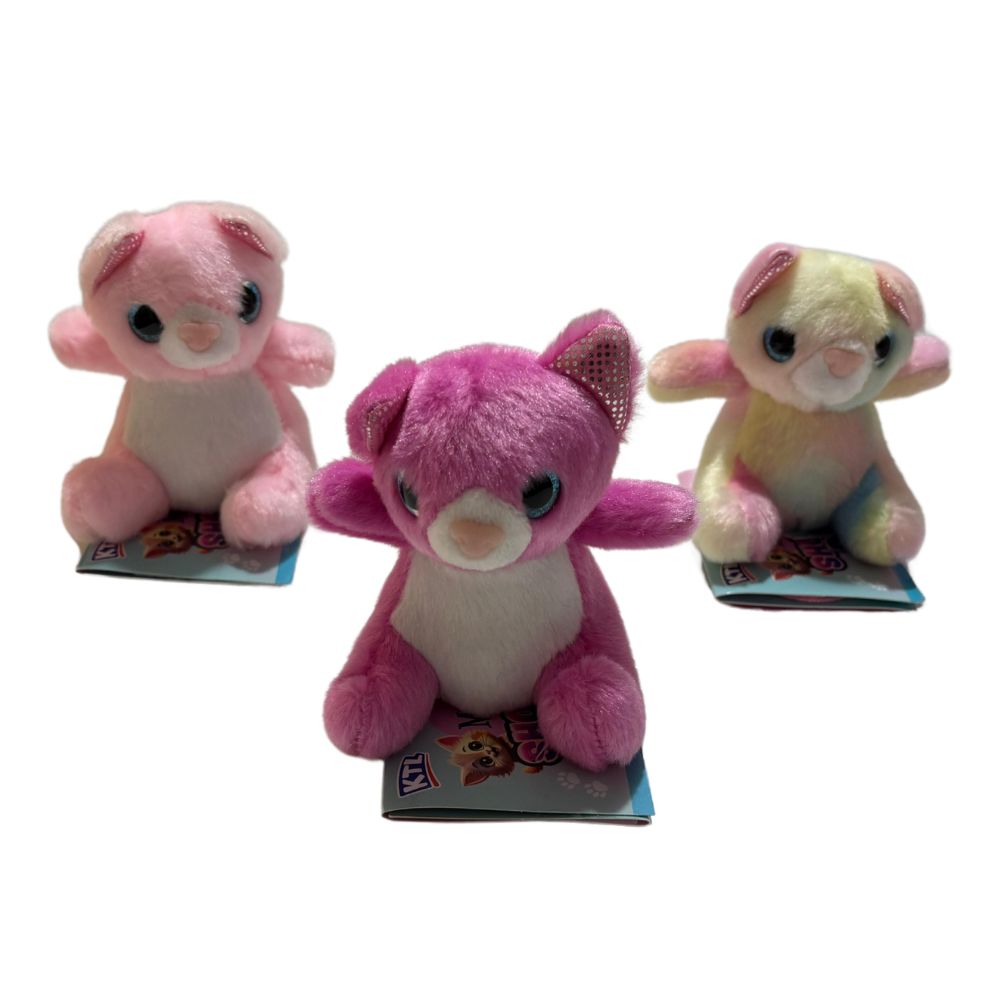 KTL Magnetic Shoulder Pals Cat Plush Assorted