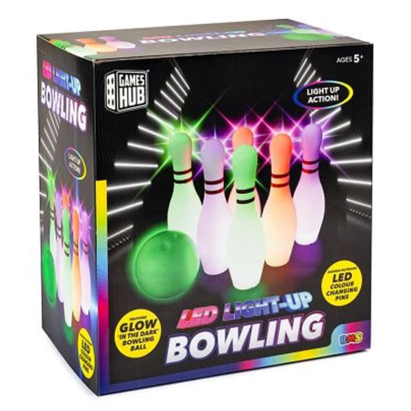 LED Light Up Bowling Game