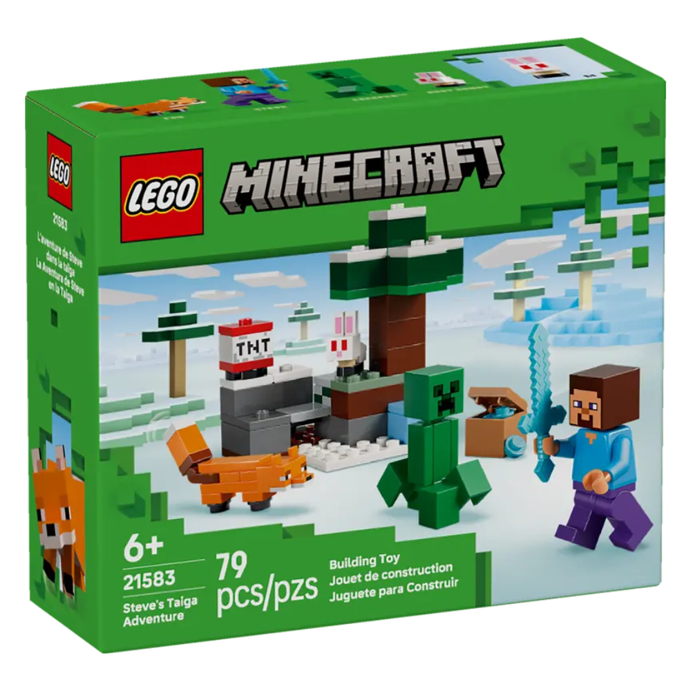 LEGO 21583 Steve's Taiga Adventure
