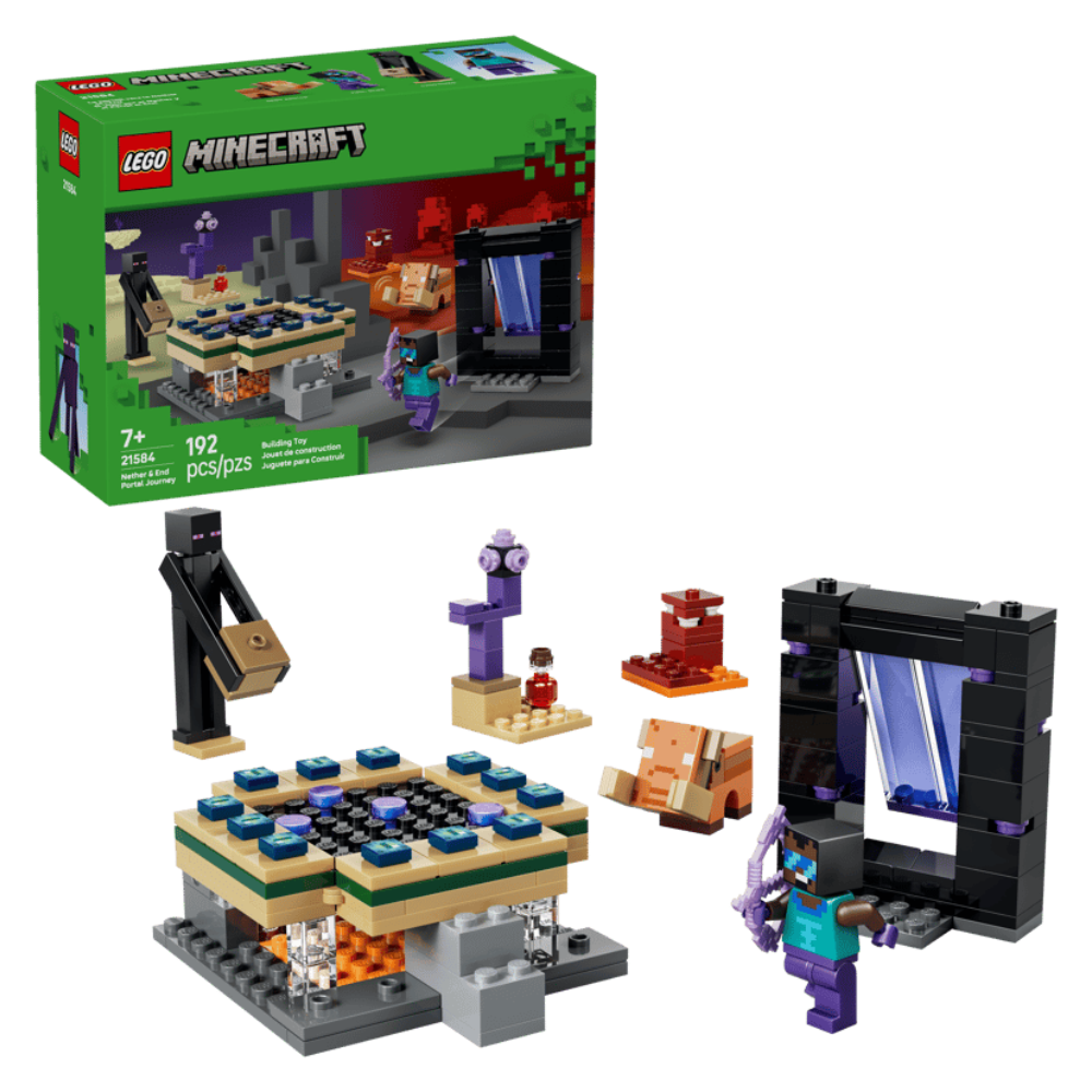 LEGO 21584 Nether and End Portal Journey