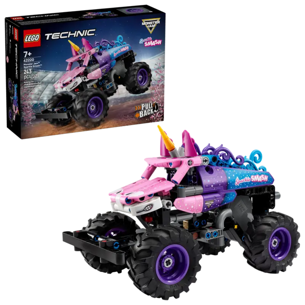 LEGO 42220 Monster Jam Sparkle Smash Pull-Back