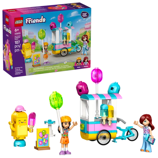 LEGO 42692 Ice Cream & Balloon Stand