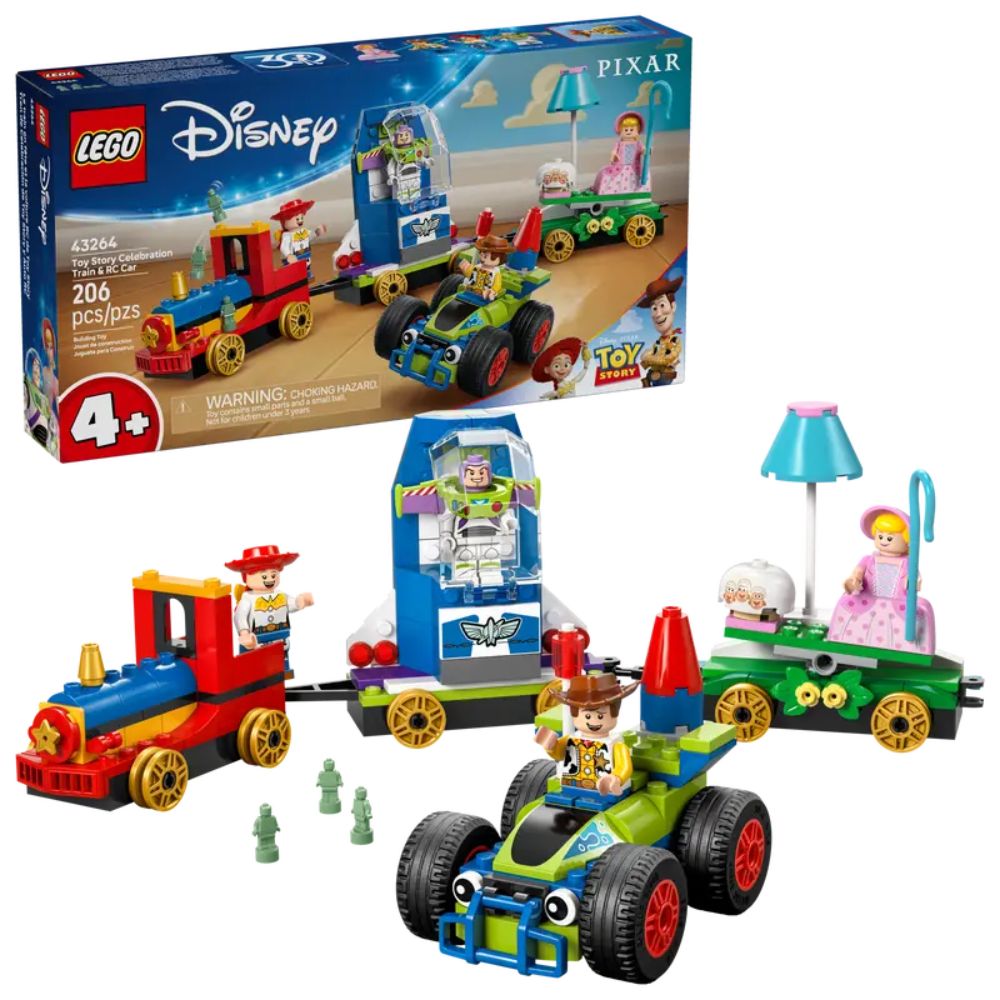 LEGO 43264 Toy Story Celebration Train and RC Car