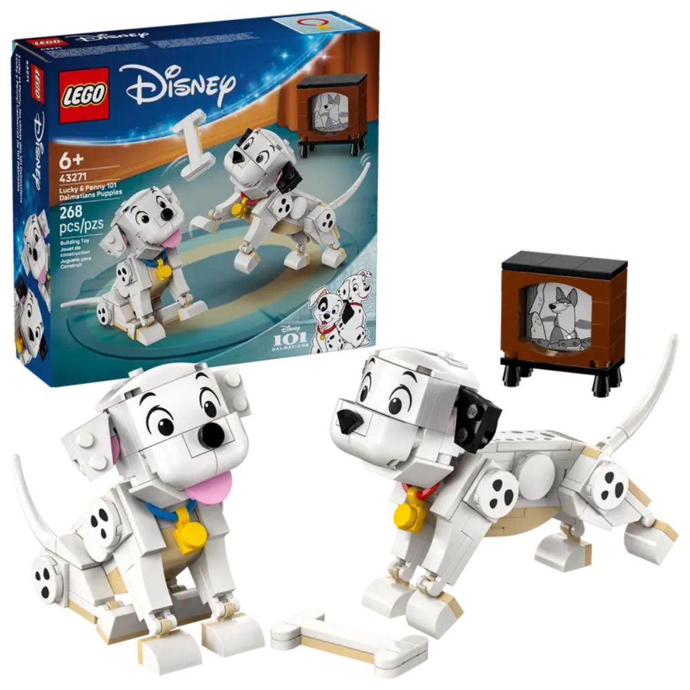 LEGO 43271 Lucky & Penny 101 Dalmatians Puppies