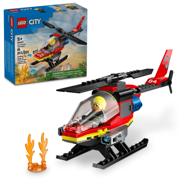 LEGO 60411 Fire Rescue Helicopter