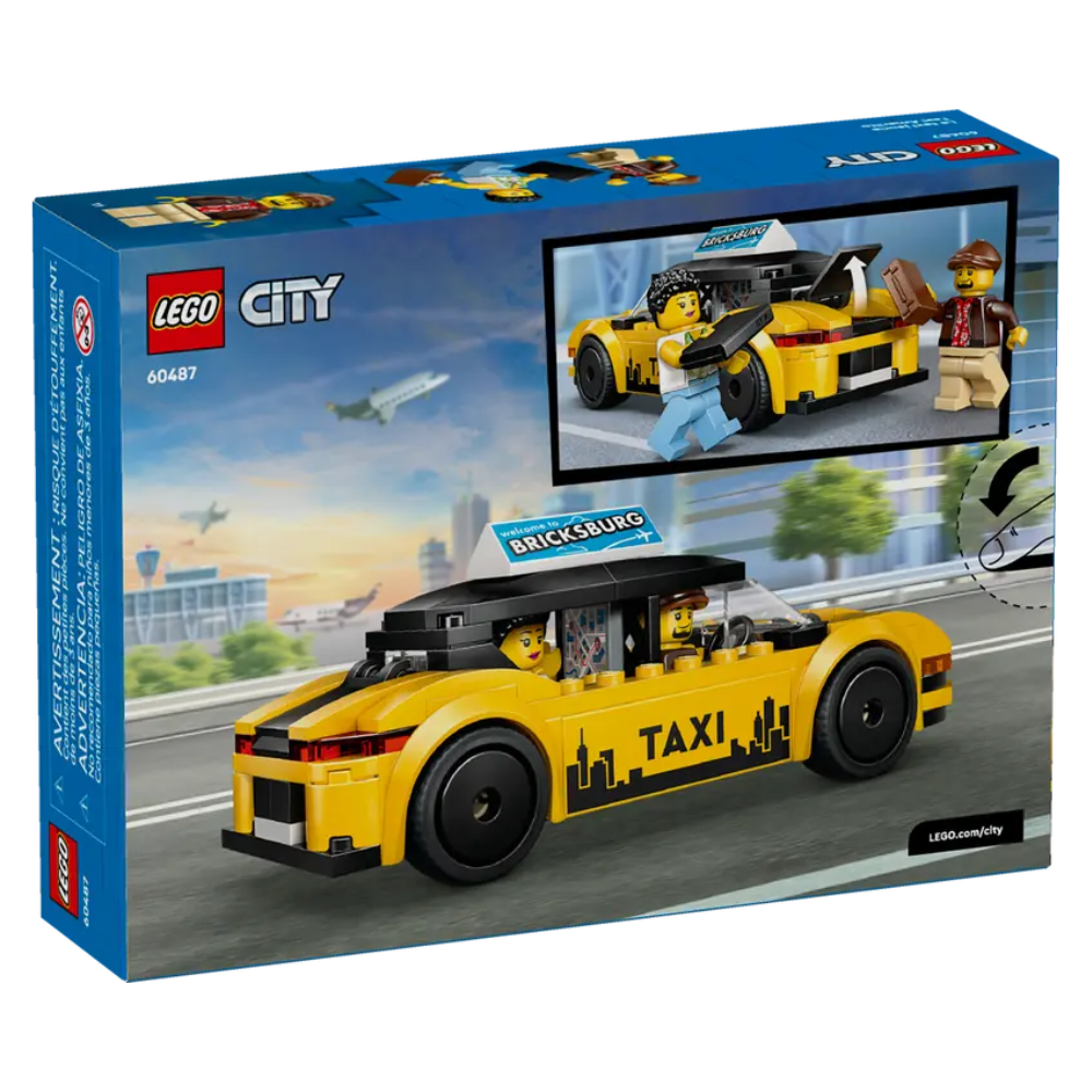 YU☆ LEGO 60487 Yellow Taxi – Toys4you