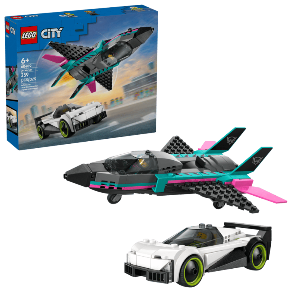 LEGO 60489 Jet VS Car
