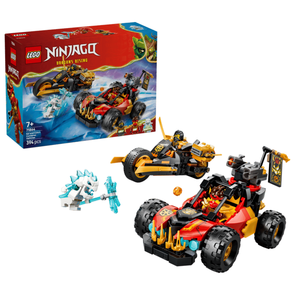 LEGO 71864 Kai and Cole's Combiner Vehicles