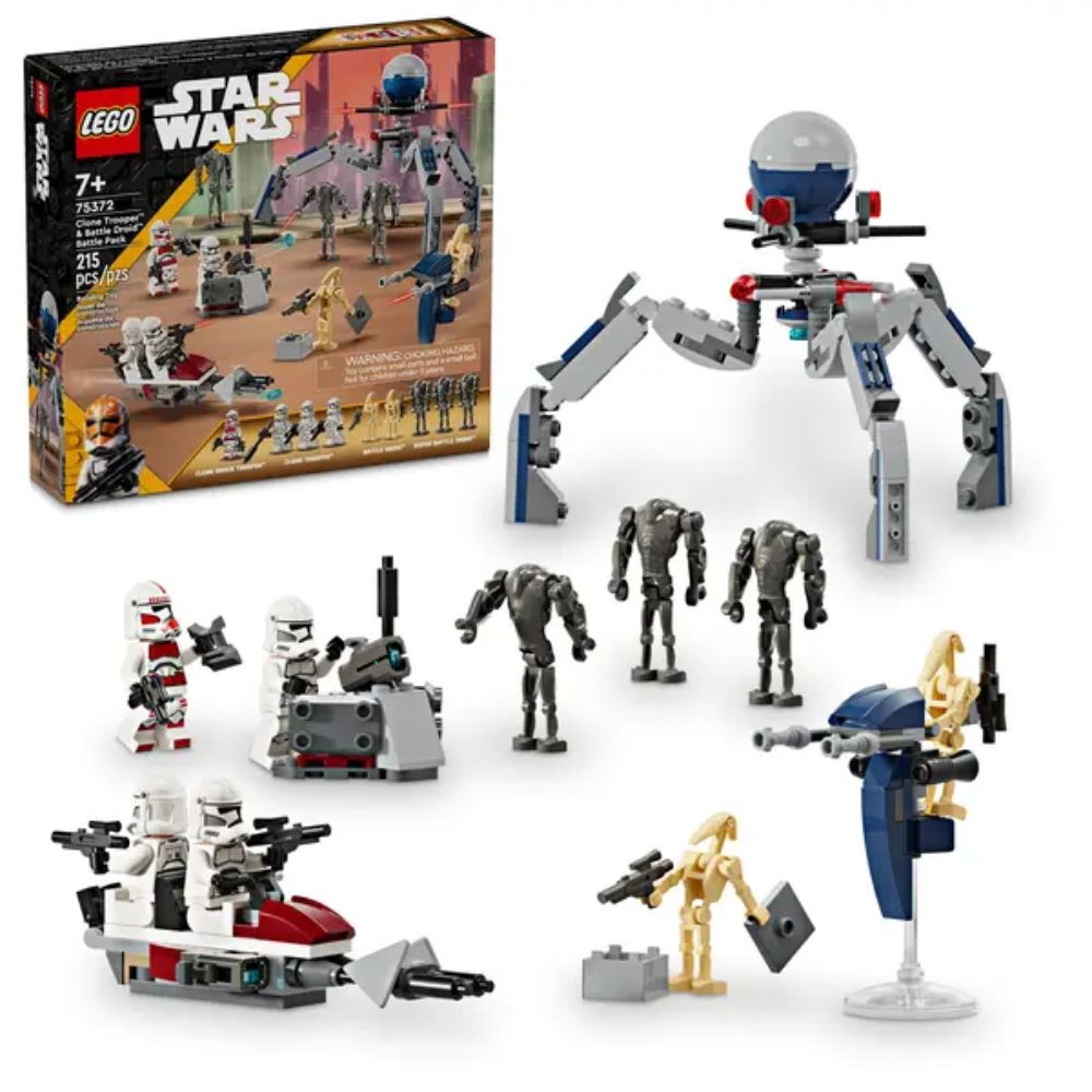 LEGO 75372 Clone Trooper™ & Battle Droid™ Battle Pack