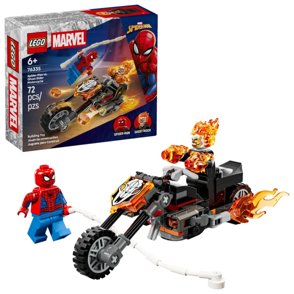 LEGO 76335 Spider-Man VS Ghost Rider Motorcycle