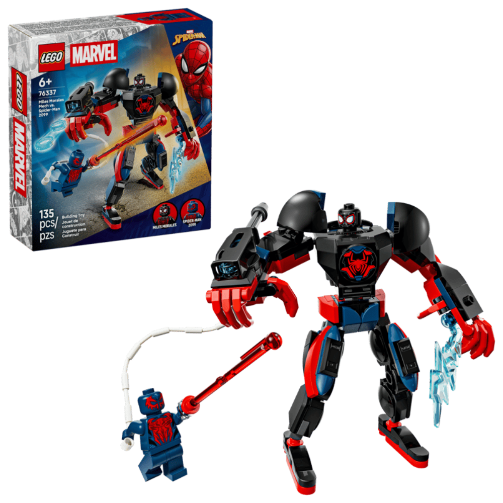 LEGO 76337 Miles Morales Mecha VS Spider-Man 2099