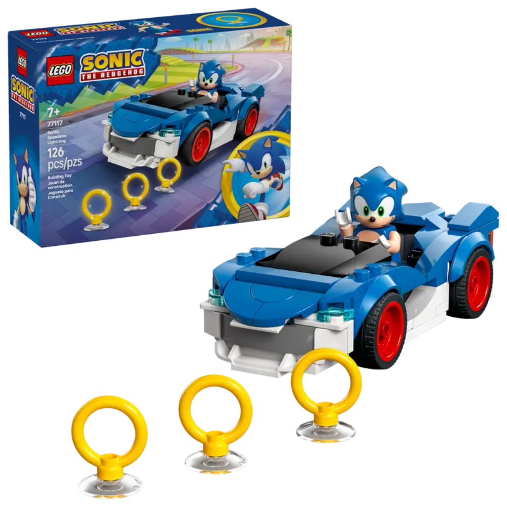 LEGO 77117 Sonic's Car: Speed Star Lightning