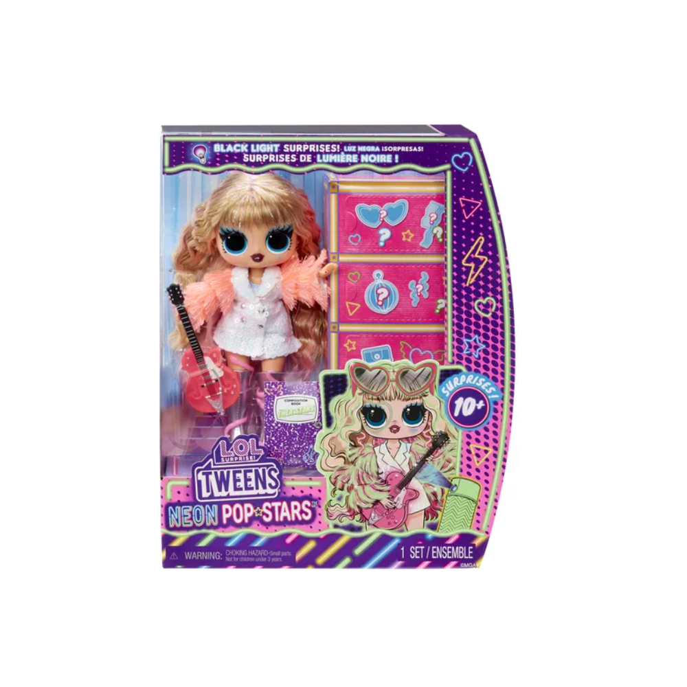LOL Surprise! Tweens Neon Pop Stars Thea Stars Fashion Doll