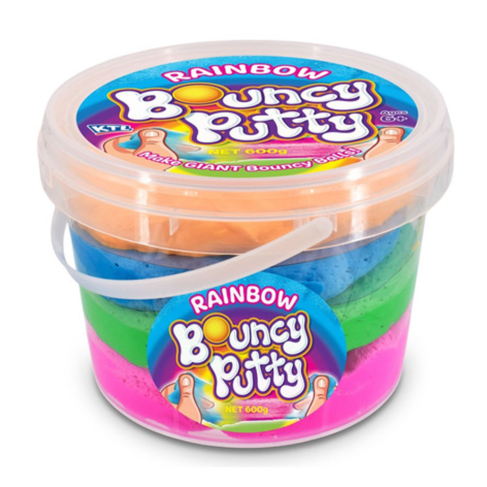 Large 600g Rainbow Bouncing Putty Tub