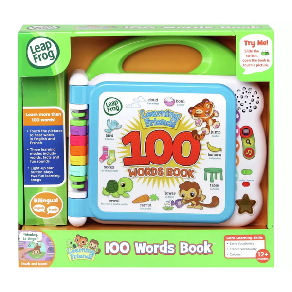 LeapFrog Learning Friends 100 Words Book