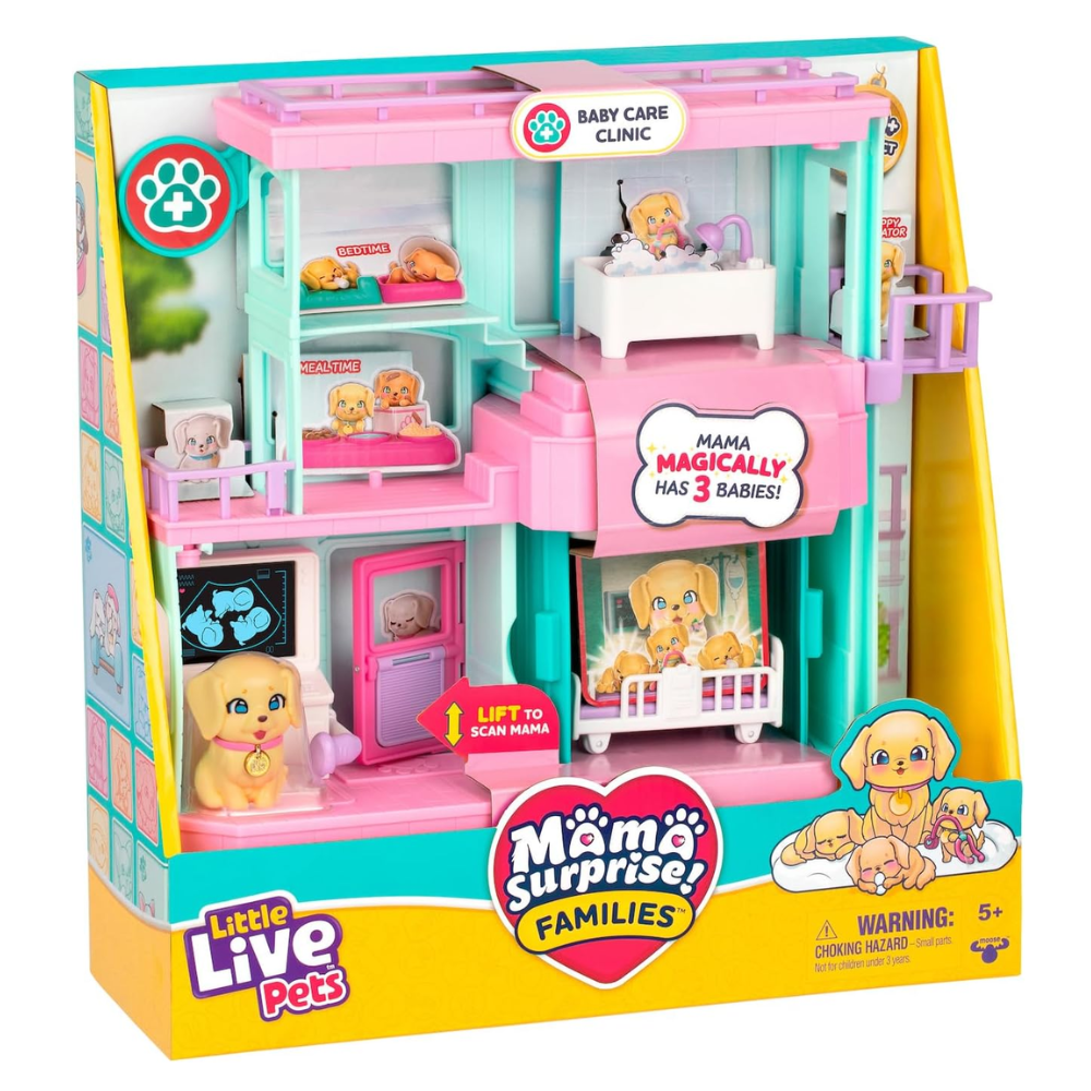 Little Live Pets Mama Surprise Families Baby Care Clinic
