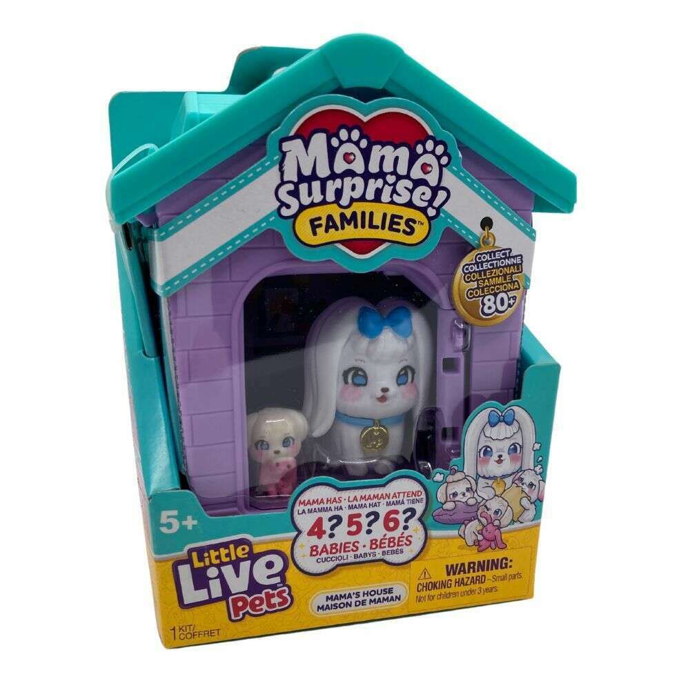 Little Live Pets Mama Surprise Families Mama's House Maltese Family