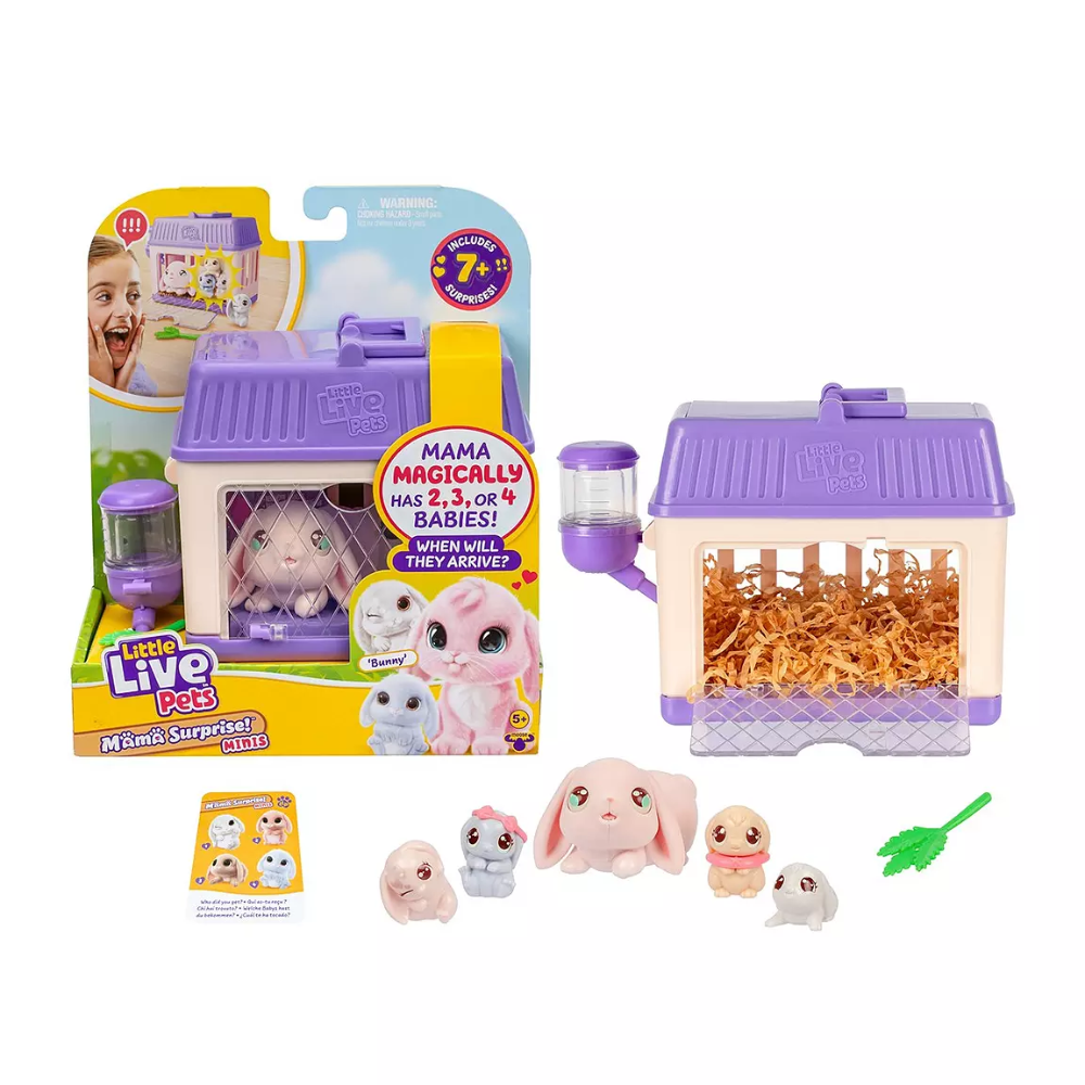 Little Live Pets Mama Surprise Minis Bunny Toy
