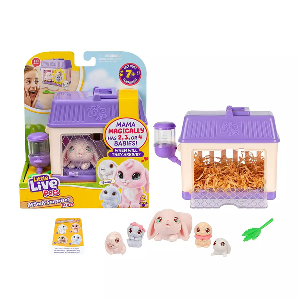 Little Live Pets Mama Surprise Minis Bunny Toy