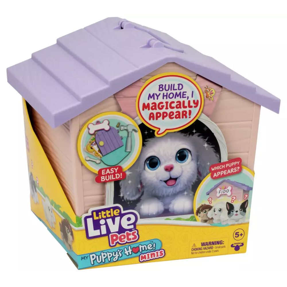 Little Live Pets My Puppy Home Minis Pink And Purple