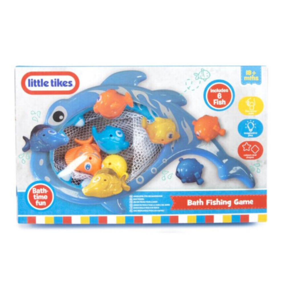 Little Tikes Bath Fishing Game Educational Counting Toy Play Set – Toys4you
