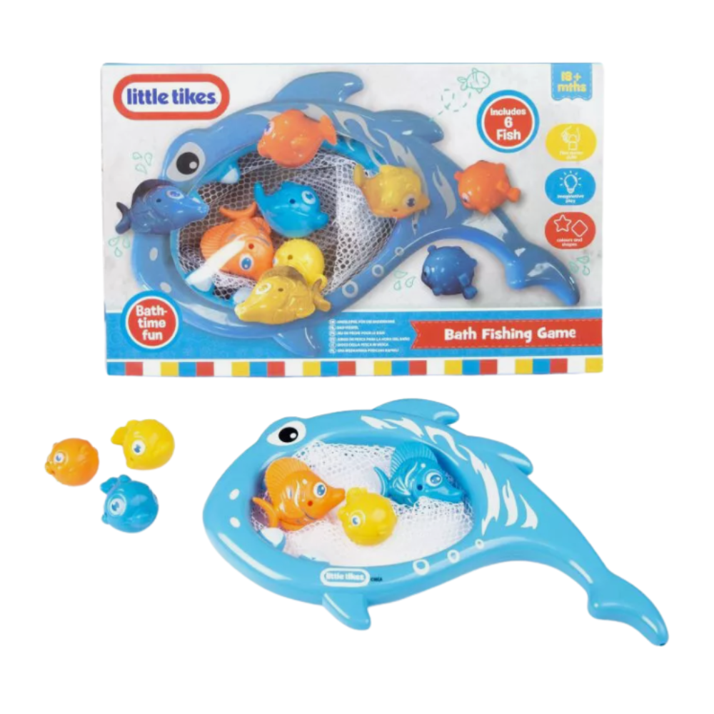 Little Tikes Bath Fishing Game Educational Counting Toy Play Set