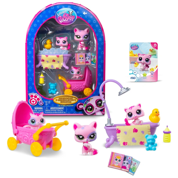 Littlest Pet Shop Baby Bath Time Play Pack