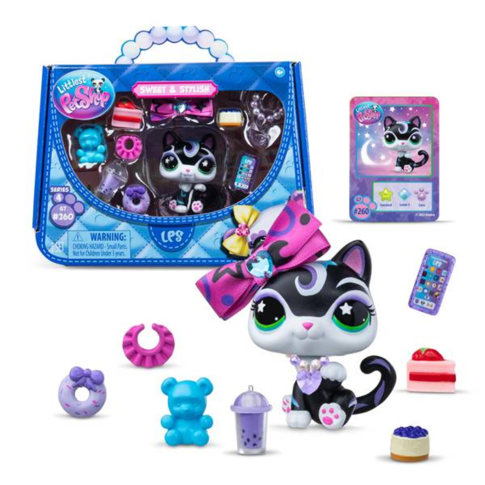 Littlest Pet Shop Series 4 Sweet & Stylish Siamese Cat