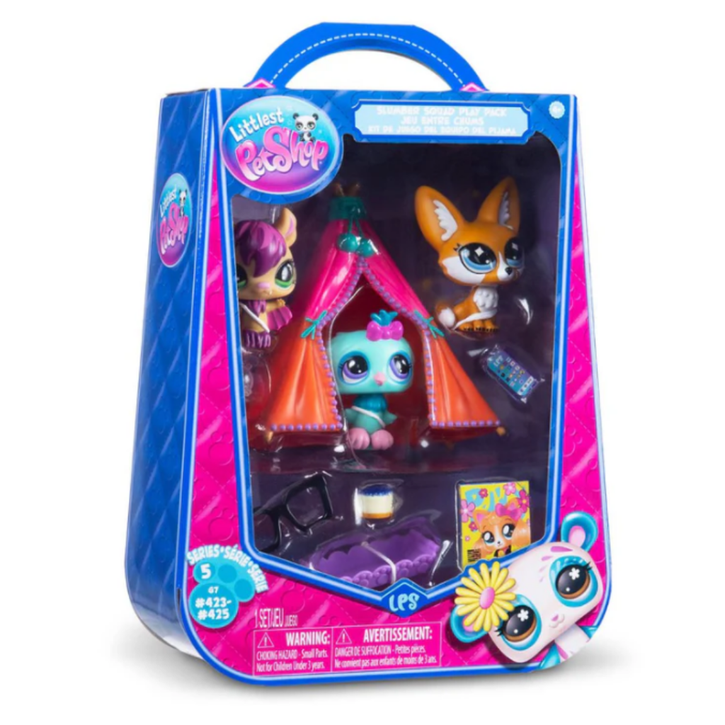 Littlest Pet Shop Series 5 Slumber Squad Play Pack