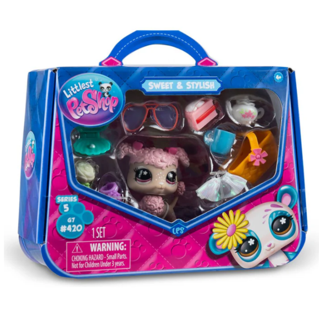 Littlest Pet Shop Series 5 Sweet & Stylish Pastel Poodle