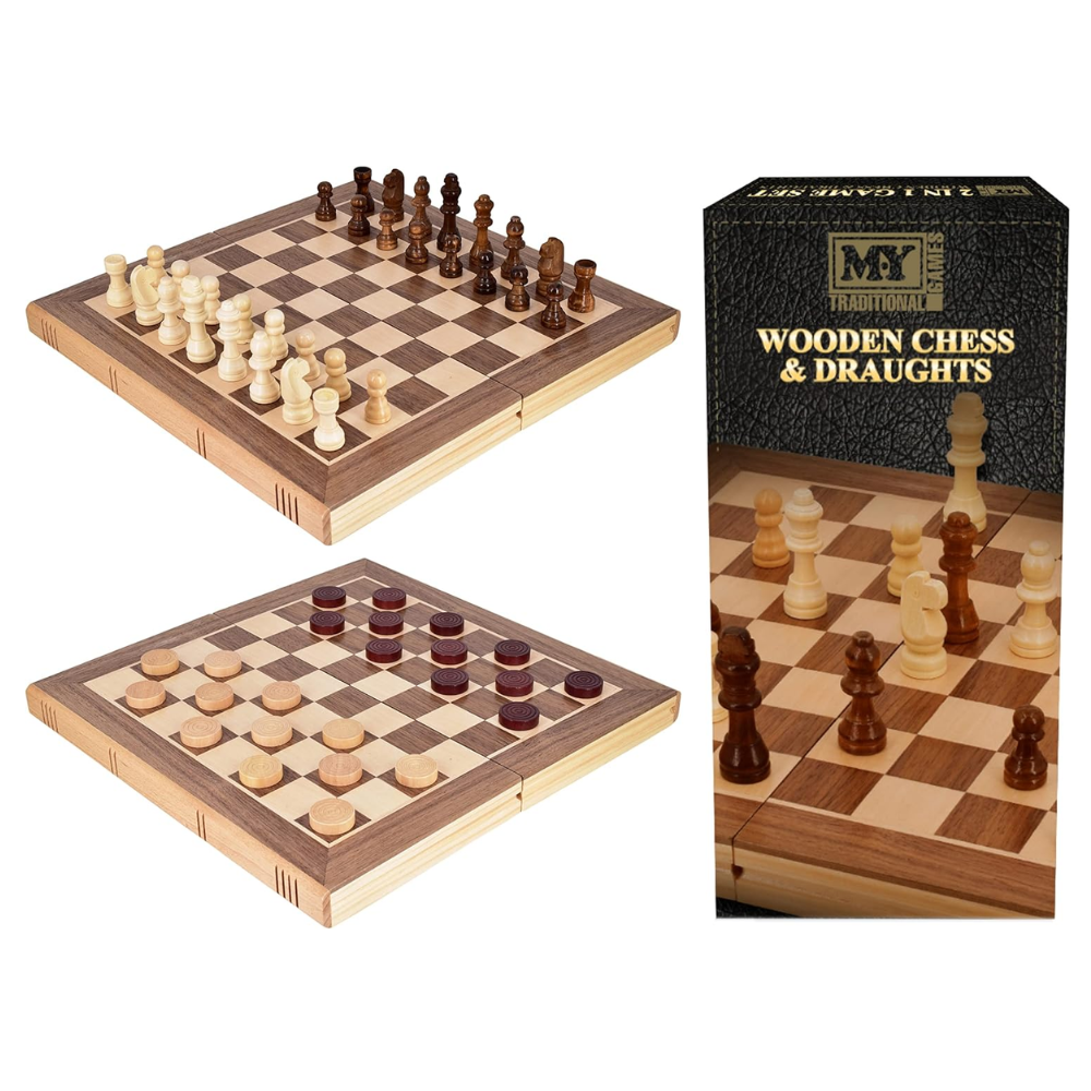 M.Y Premium 12" Wooden Chess Set