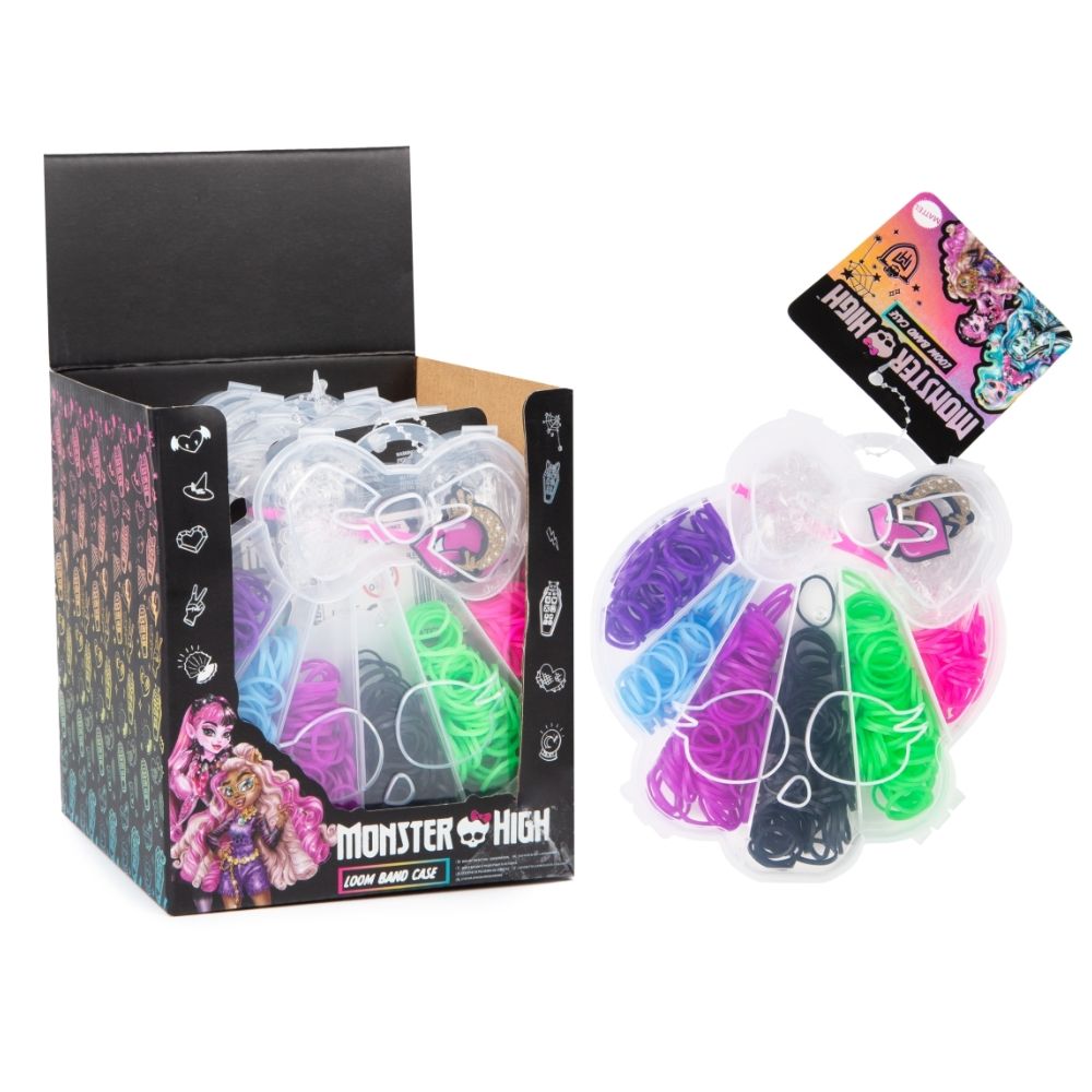 Monster High loombands and charms with box
